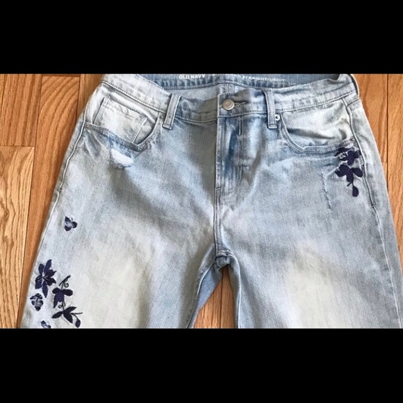 Sz 4| Old Navy | Boyfriend Jeans | Berry Blueberry🔥🔥 - Picture 5 of 8